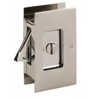 Emtek Modern Rectangular Privacy Pocket Door Lock