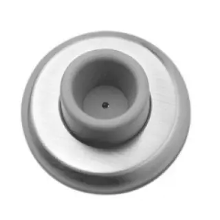 Rockwood 409 Concave Wrought Wall Stop TH SMS, Plastic Toggle Fastener