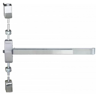 Cal-Royal 9860V Series Grade 1 Surface Vertical Rod Exit Device