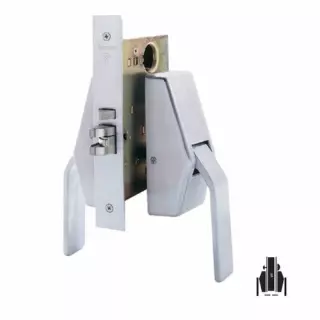 Schlage HL6-9040 Mortise Privacy Hospital Push/Pull Latch