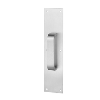 Rockwood 122 x 70C Pull Plate, 4" by 16"