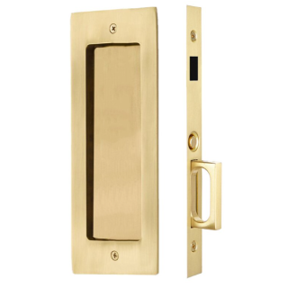 Emtek Modern Rectangular Dummy Pocket Door Mortise Lock