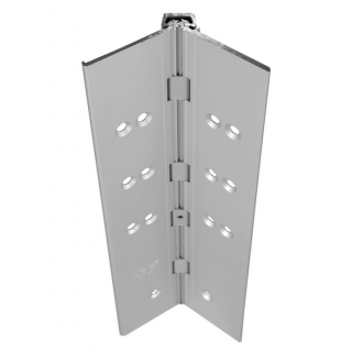 ABH A240HD Heavy Duty Full Mortise Concealed Continuous Geared Hinge, 3/32" Inset
