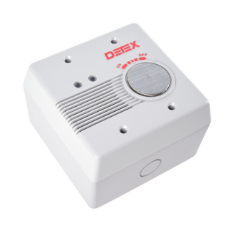 Detex CS-940S CS Series Remote Alarm, Surface Mount, 9VDC Battery Powered Remote Alarm, No Cylinder Required, Gray