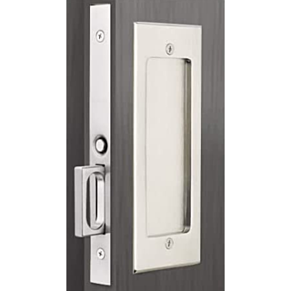 Emtek 2114 Modern Rectangular Pocket Door Passage Mortise Lock